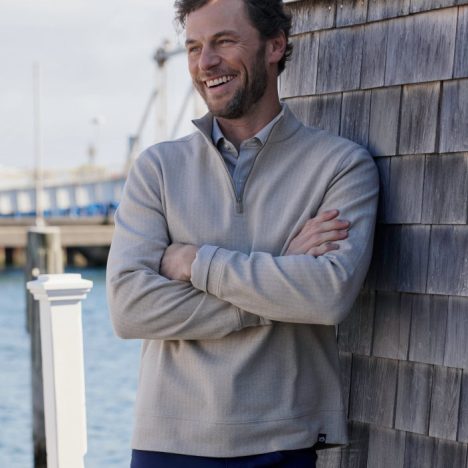 what to wear under quarter zip