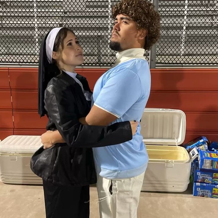 nacho libre and nun costume