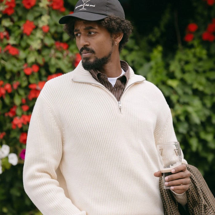 what to wear under quarter zip