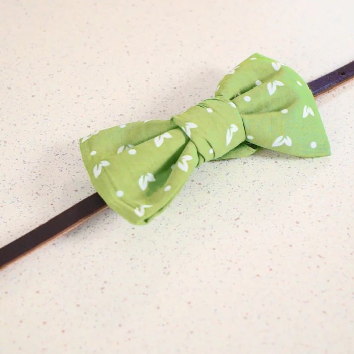 how to make a dog bow tie