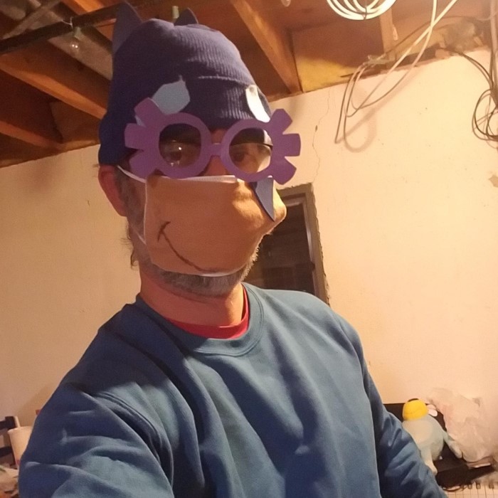 bluey grannies costume