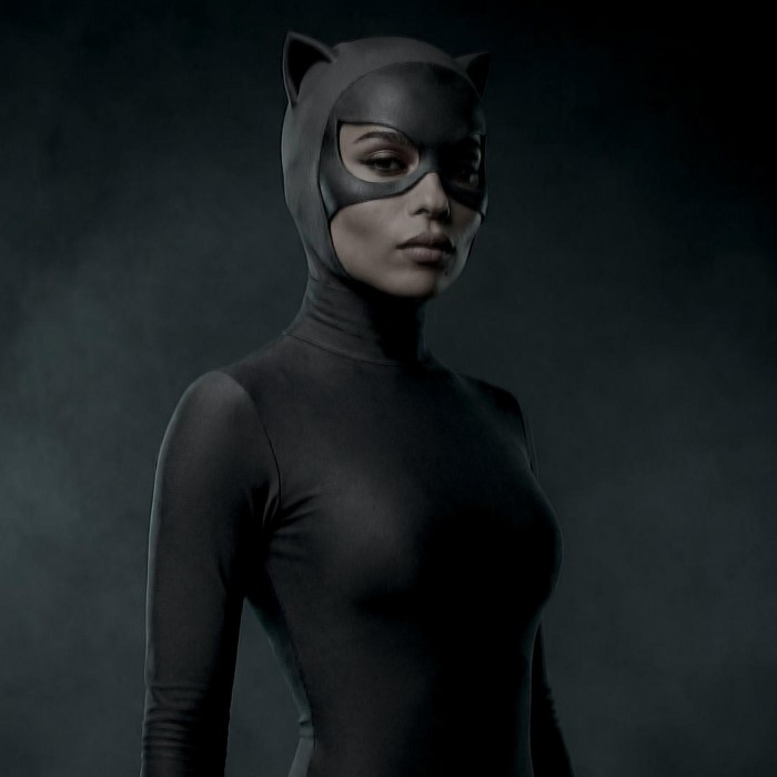 zoe kravitz catwoman costume