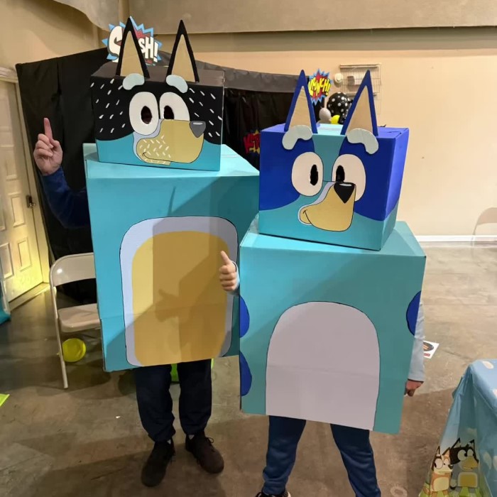 bluey grannies costume