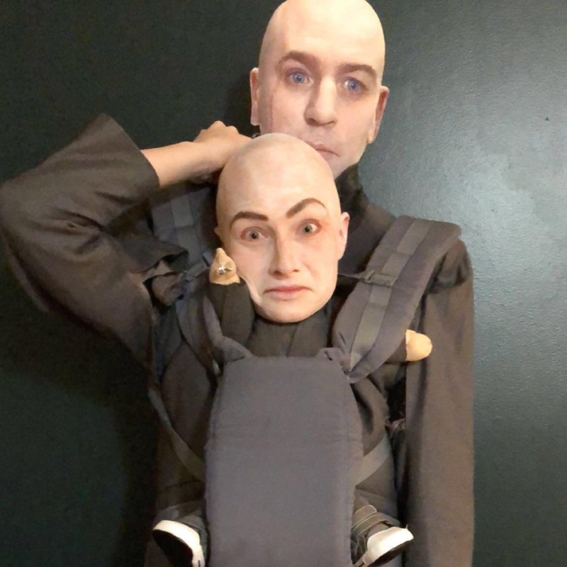 dr evil and mini me costume