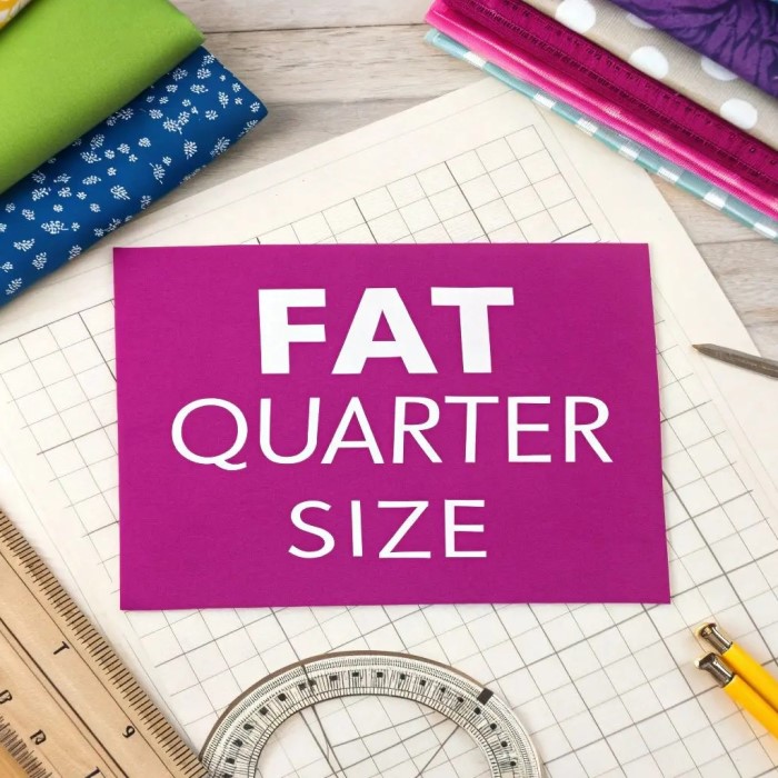 size of a fat quarter
