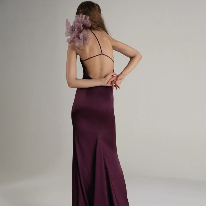 wine bridesmaid dresses
