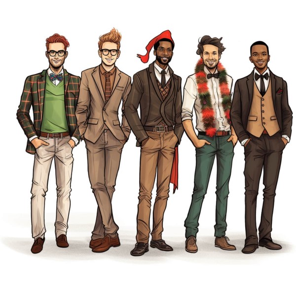 christmas party outfit men