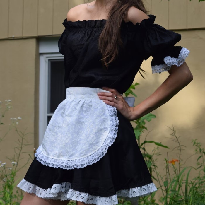 french maid costume