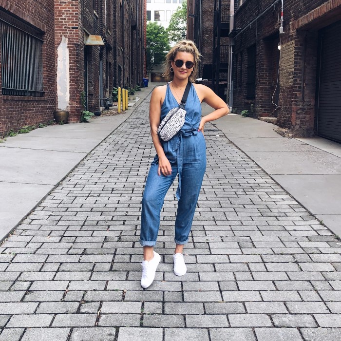 jean jumpsuit