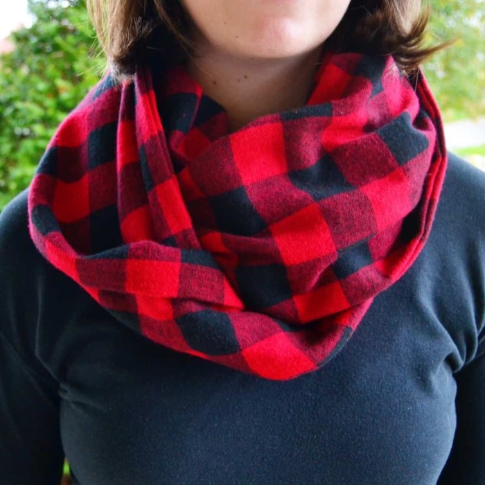 diy infinity scarf