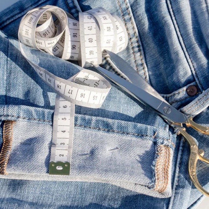 how to hem jeans
