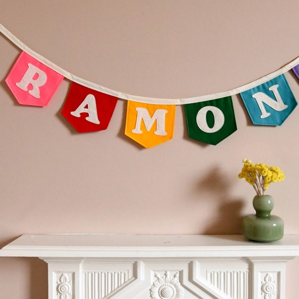 diy name banner