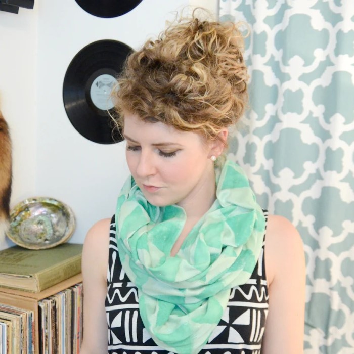 diy infinity scarf