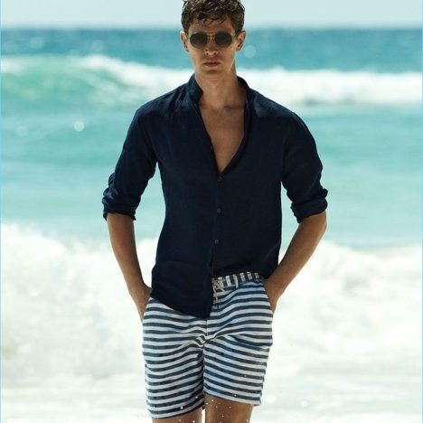 men beach outfit