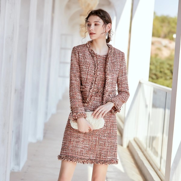 tweed outfit