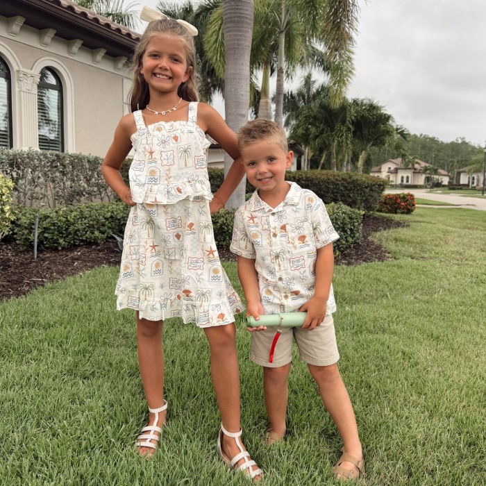 brother and sister matching outfits