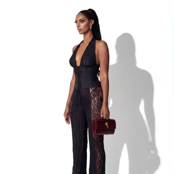 lace jumpsuit